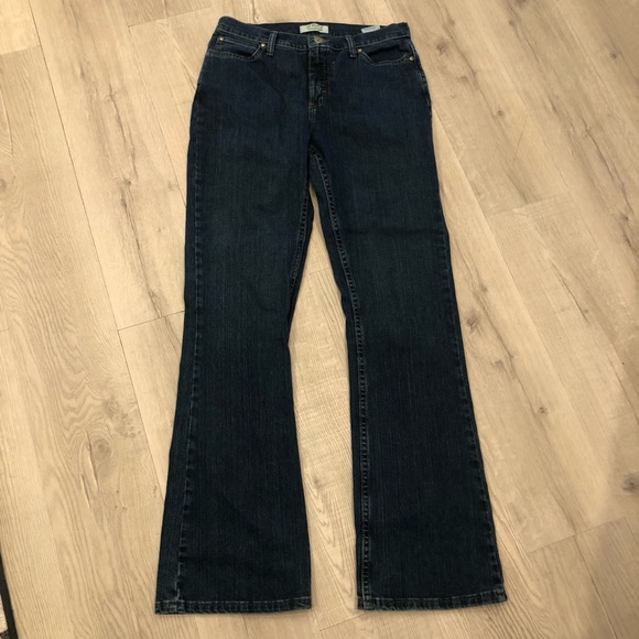 Wrangler Classic Boot Cut Denim Jeans Size 10 33-34” Leg 10” Rise Sexy - Picture 10 of 10
